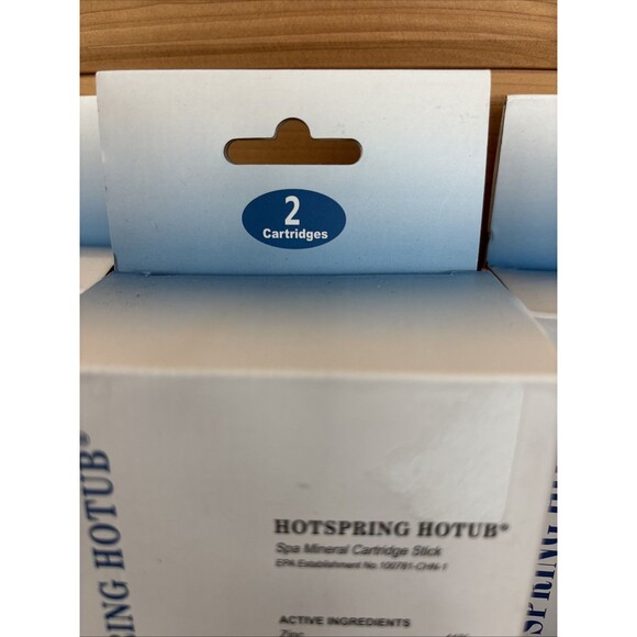3 Boxes- HOTSPRING HOTUB Spa Mineral Cartridge 2 Pack Sticks Blue Spas Hot Tub - Picture 6 of 6